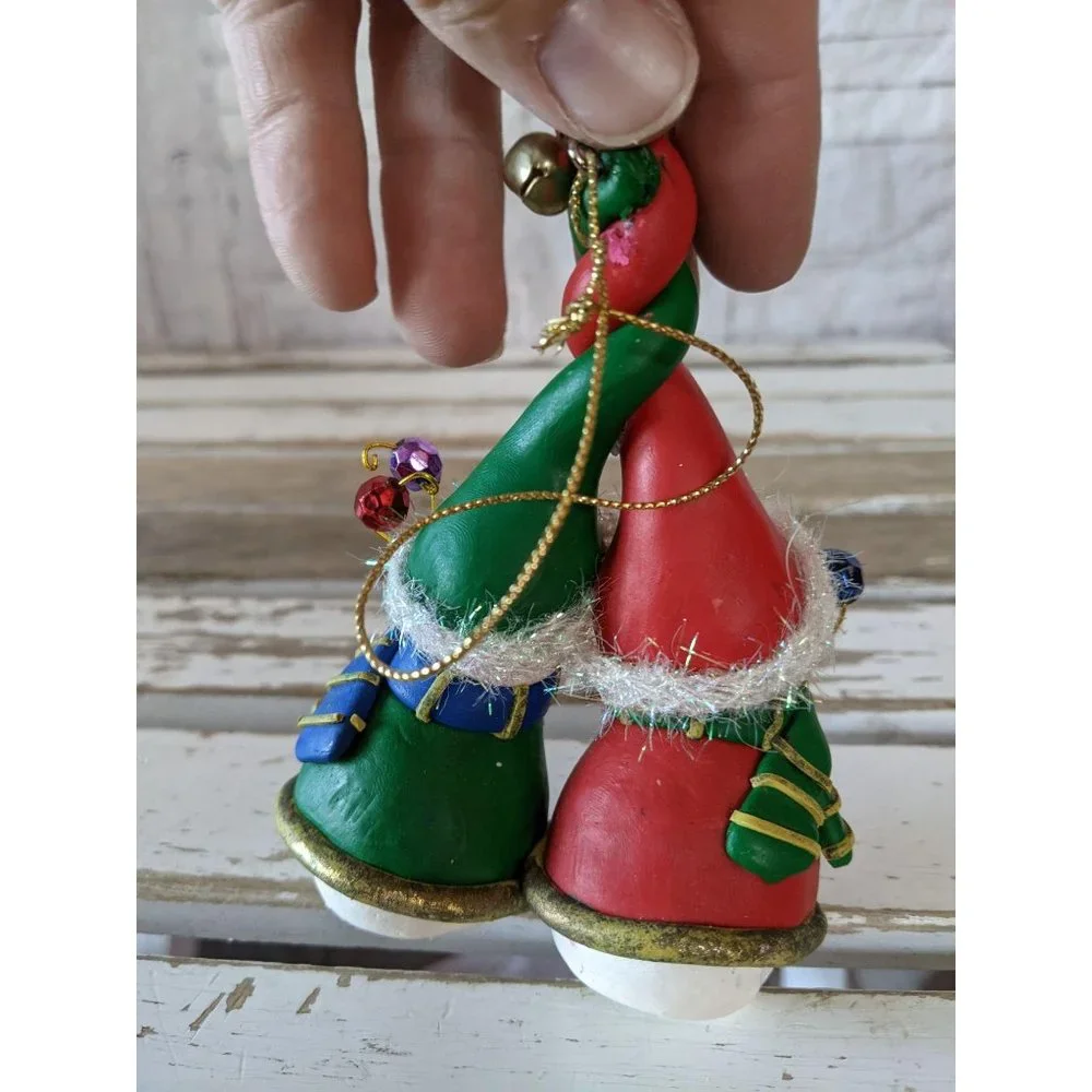 Snowman buddies‎ tangled Christmas holiday tree orn